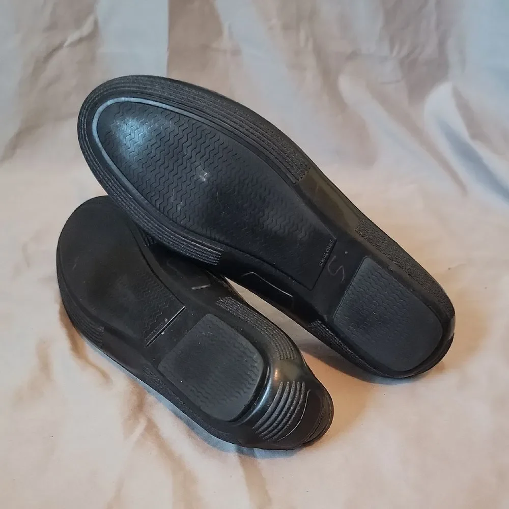 Allen Edmonds 9 D Cassel Black Leather Loafers Sleek Design